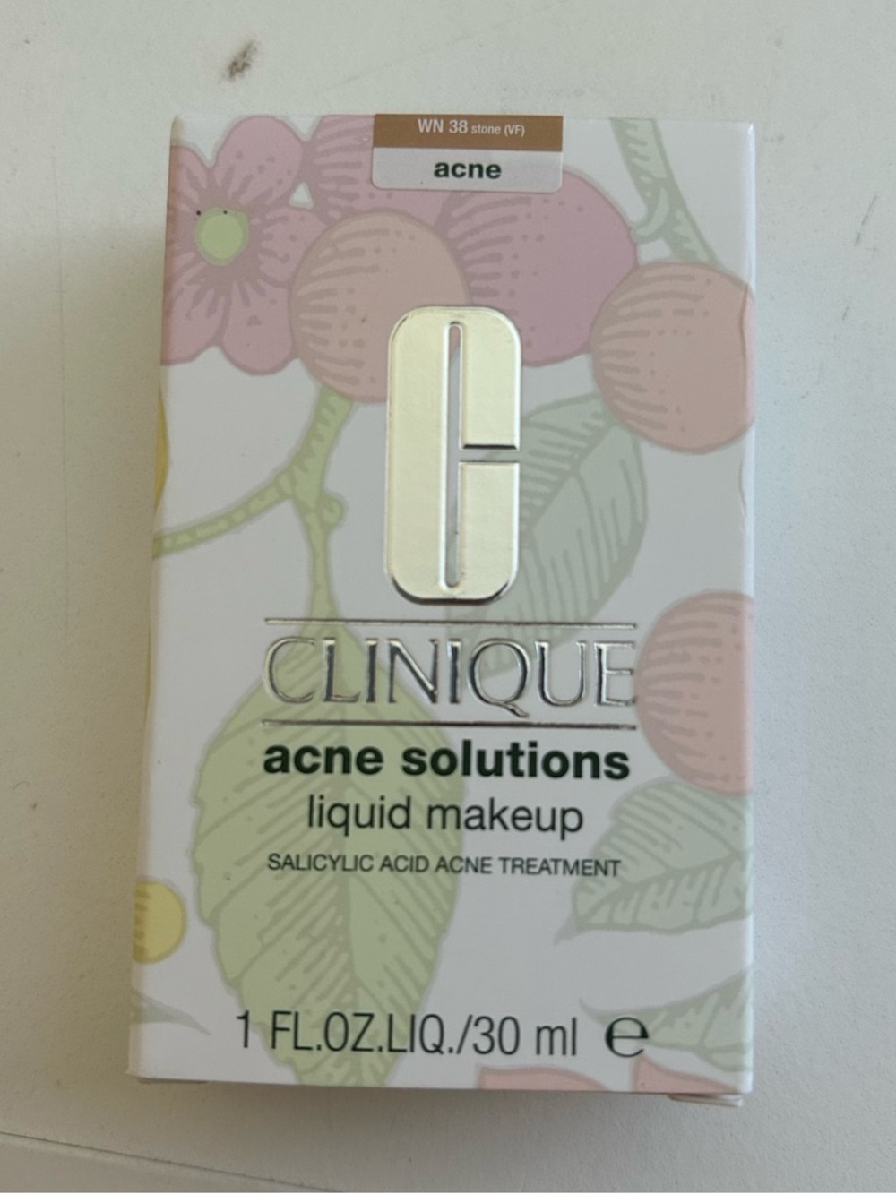 Clinique Acne Solutions Liquid Makeup - WN 38 Stone